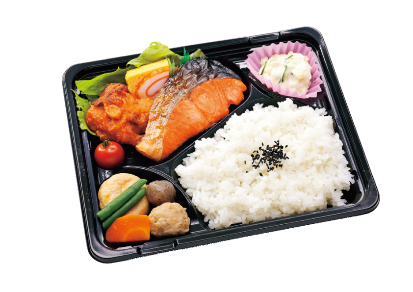 シャケ弁当